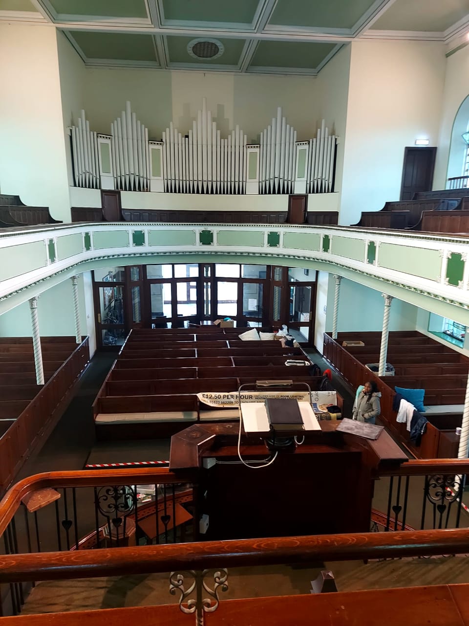 Beautiful venue entrance and reception area